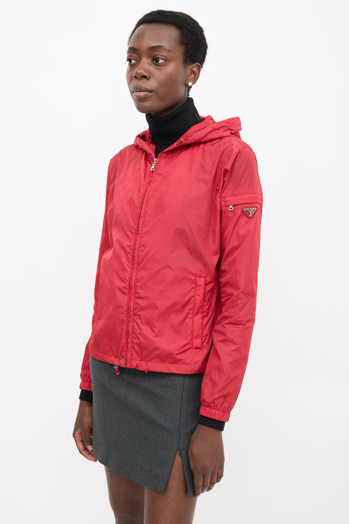 Prada Sport Nylon Windbreaker Jacket
