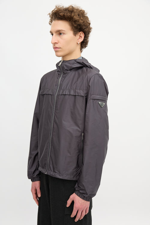 Prada Sport Nylon Windbreaker Jacket