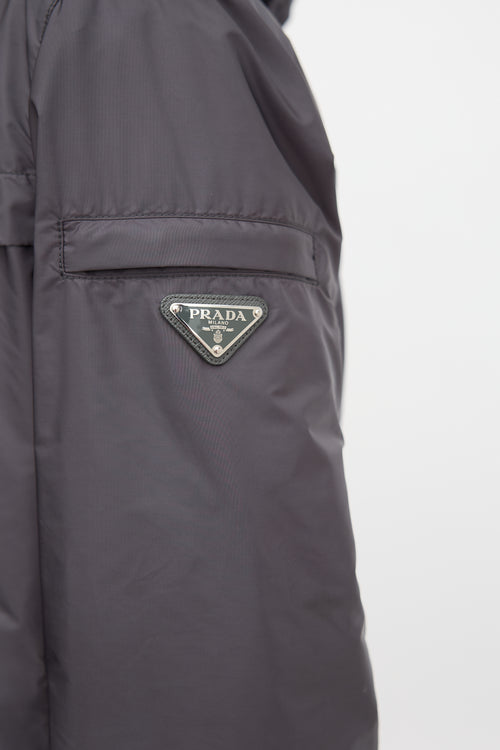 Prada Sport Nylon Windbreaker Jacket
