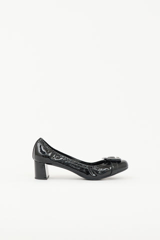Prada Sport Patent Buckle Pump