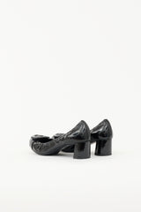 Prada Sport Patent Buckle Pump