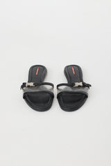 Prada Sport Vintage Black Buckle Sandal