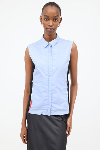 Prada Sport Vintage Nylon & Mesh Vest