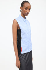 Prada Sport Vintage Nylon & Mesh Vest