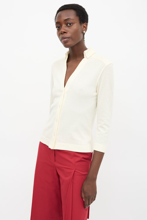 Prada Sport Waffle Knit Top