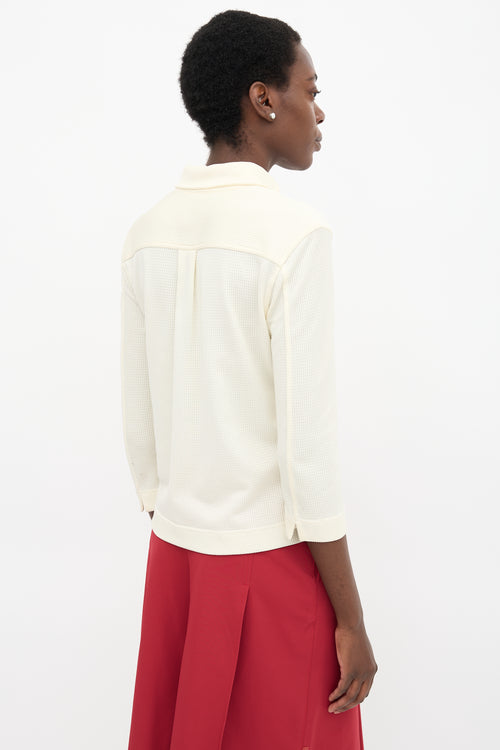 Prada Sport Waffle Knit Top