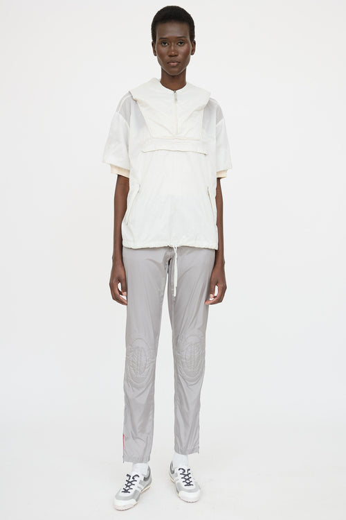 Prada Sport Nylon Short Sleeve Jacket