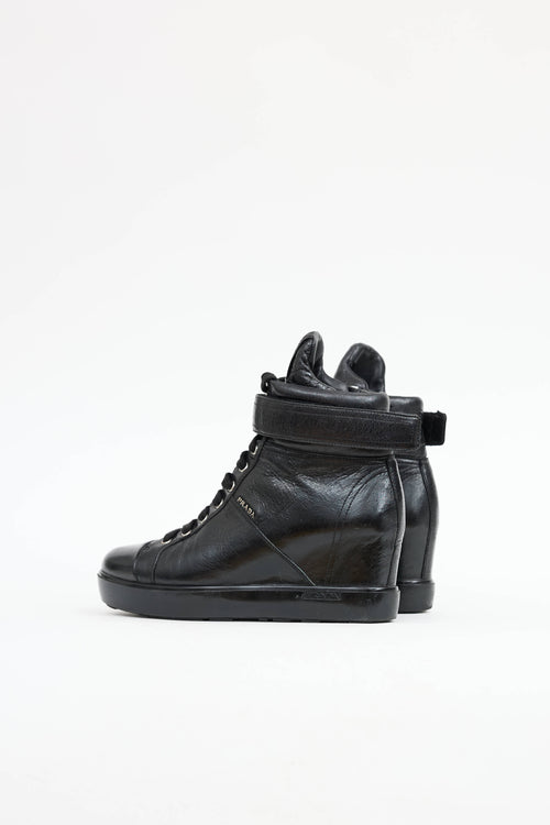 Prada Sport Wedge Sneaker