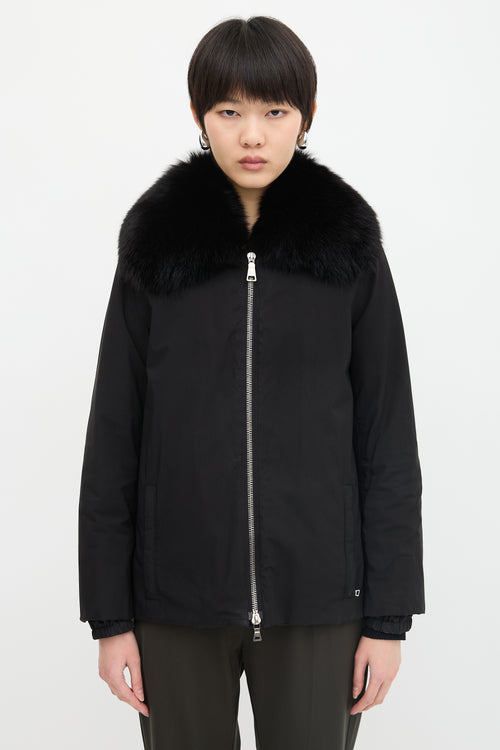 Prada Sport 2008 Fur Collar Jacket