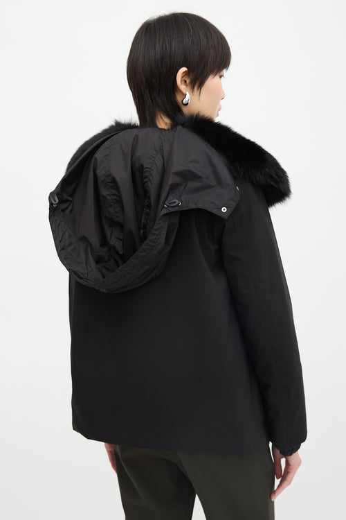 Prada Sport 2008 Fur Collar Jacket