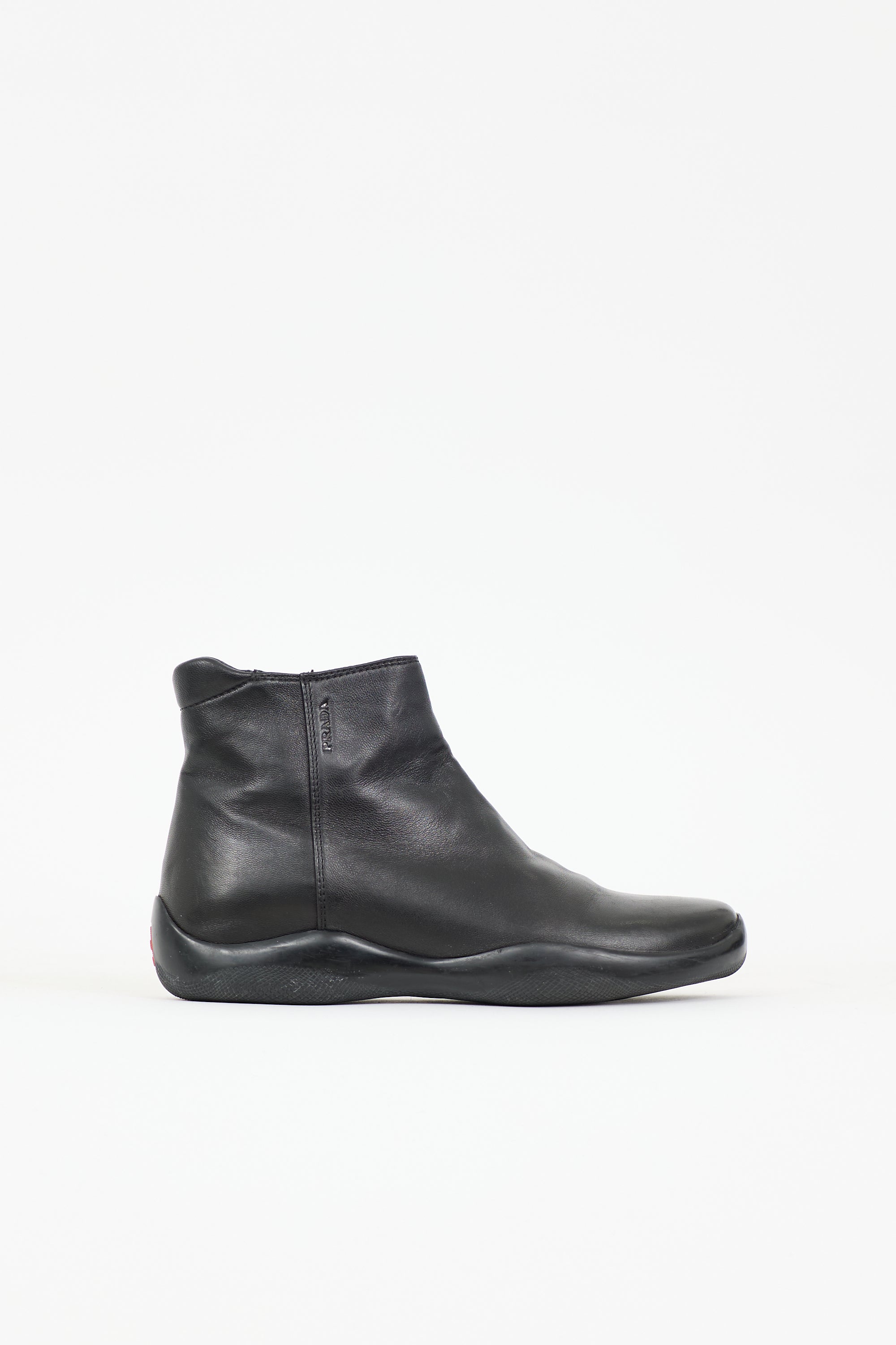 Prada // Sport Leather Ankle Boot – VSP Consignment