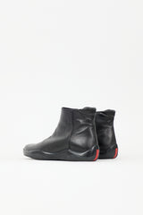Prada Sport Leather Ankle Boot