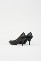 Prada Sport Leather & Patent Pump