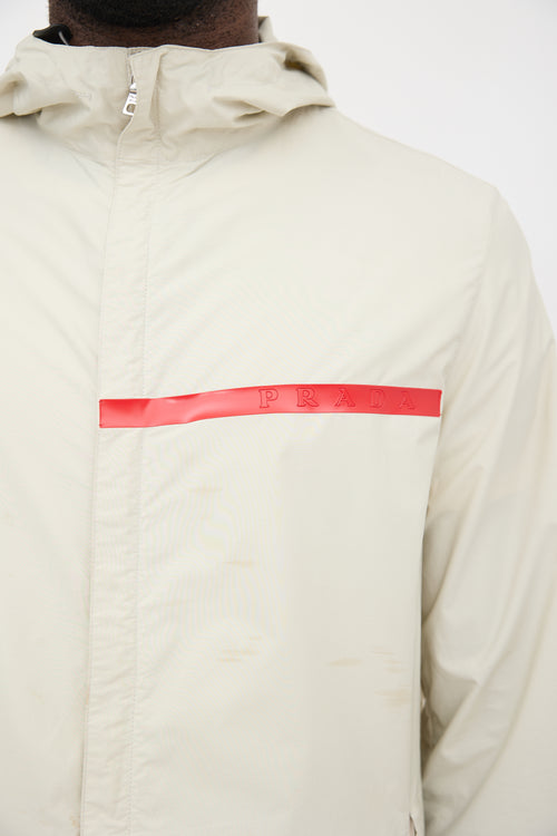 Prada Sport Vintage Hooded Jacket