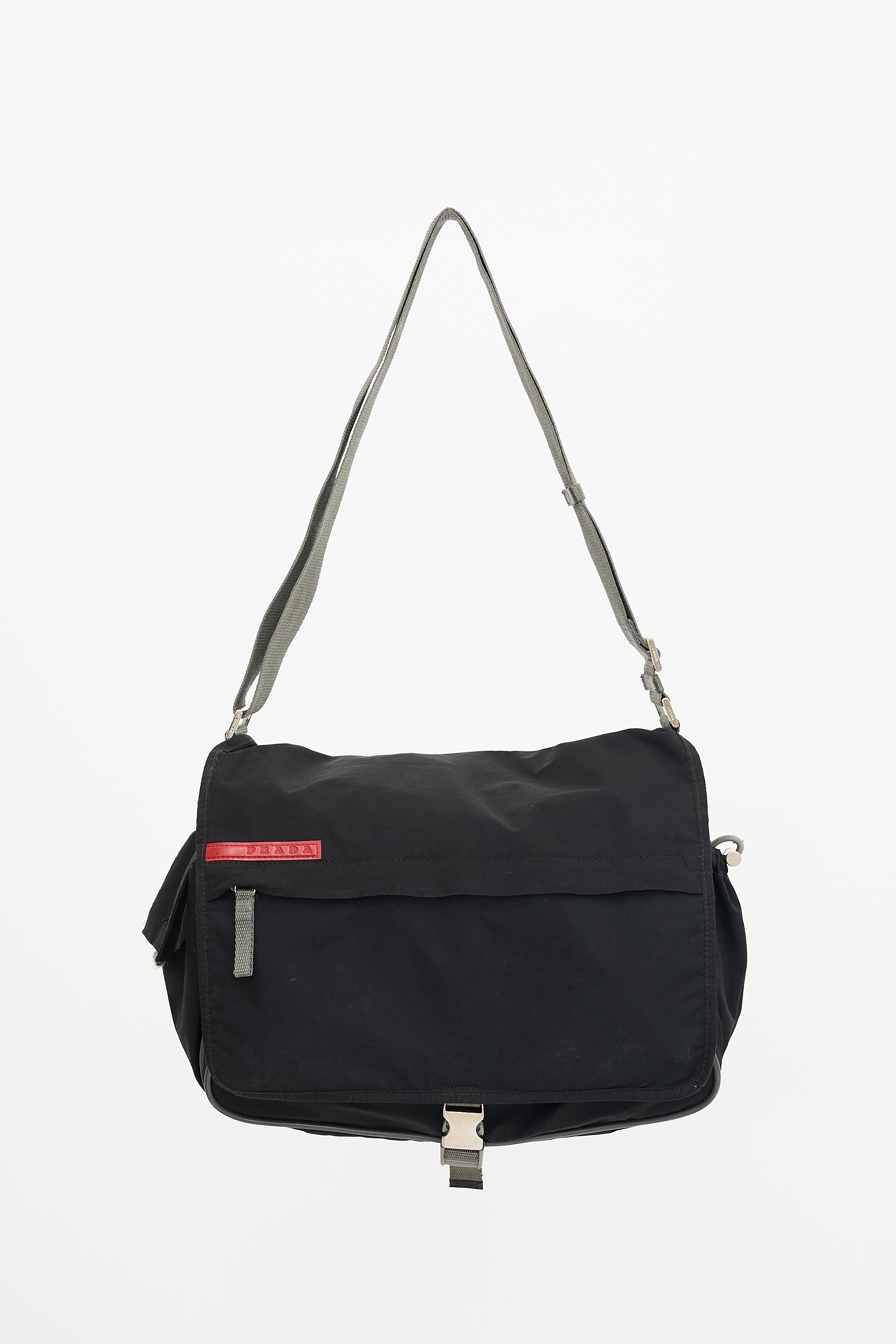 Prada // Sport Vintage Messenger Bag – VSP Consignment