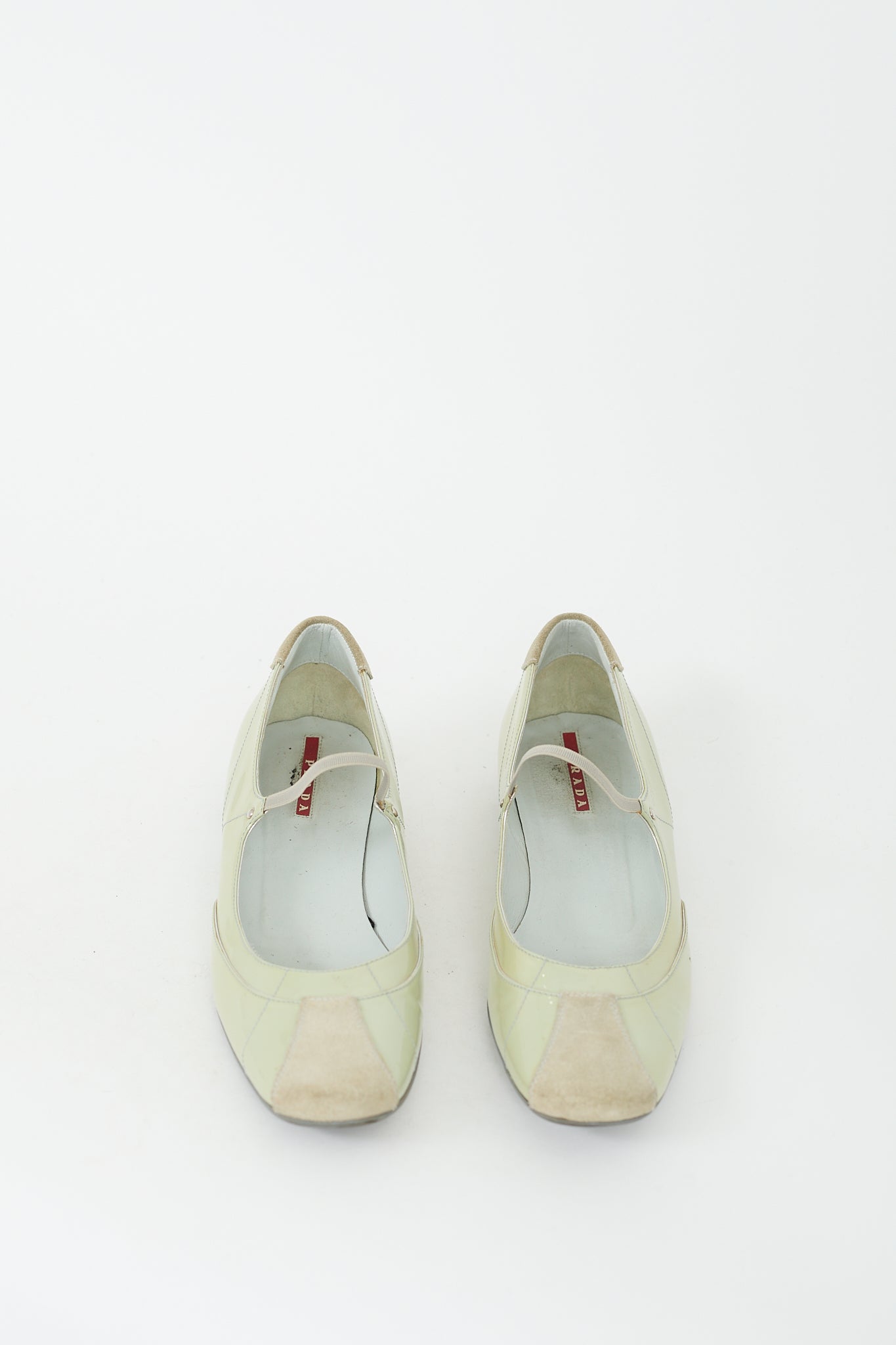 Prada // Sport Vintage Green Patent Mary Jane Flat – VSP Consignment