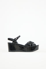 Prada Sport Patent Wedge
