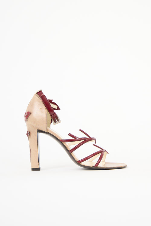 Prada Spring 1997 Leather Sandal