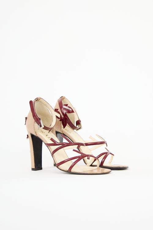 Prada Spring 1997 Leather Sandal