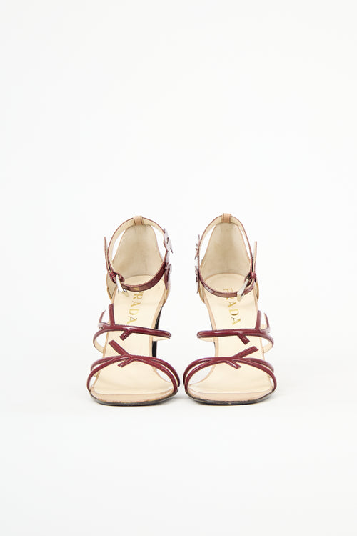 Prada Spring 1997 Leather Sandal