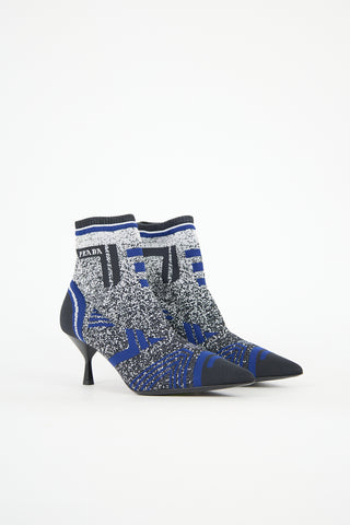 Prada Spring 2019 Knit Boot
