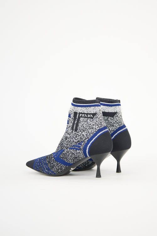 Prada Spring 2019 Knit Boot