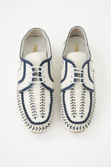 Prada Spring 2020 Braided Leather Derby