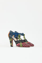 Prada SS 2011 Woven Leather Pump