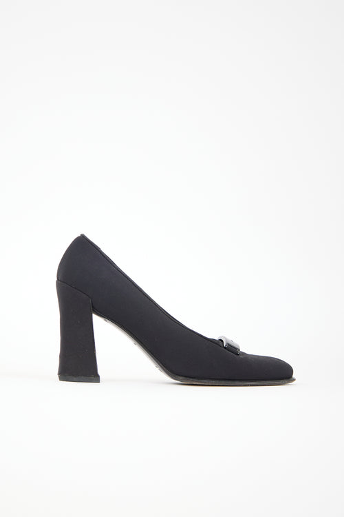 Prada Logo Pump