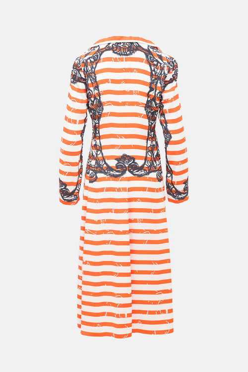 Prada SS 2011 Twill Stripe Dress