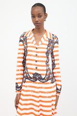 Prada SS 2011 Twill Stripe Dress
