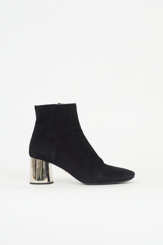 Prada Suede Ankle Boot
