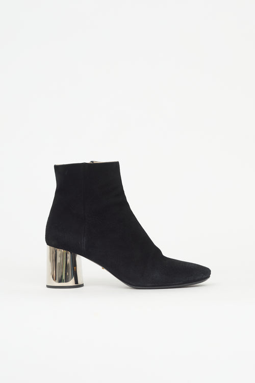 Prada Suede Ankle Boot