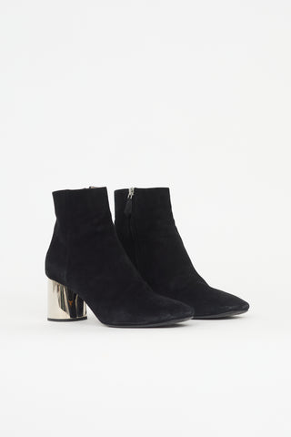 Prada Suede Ankle Boot