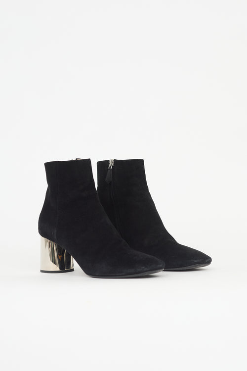 Prada Suede Ankle Boot