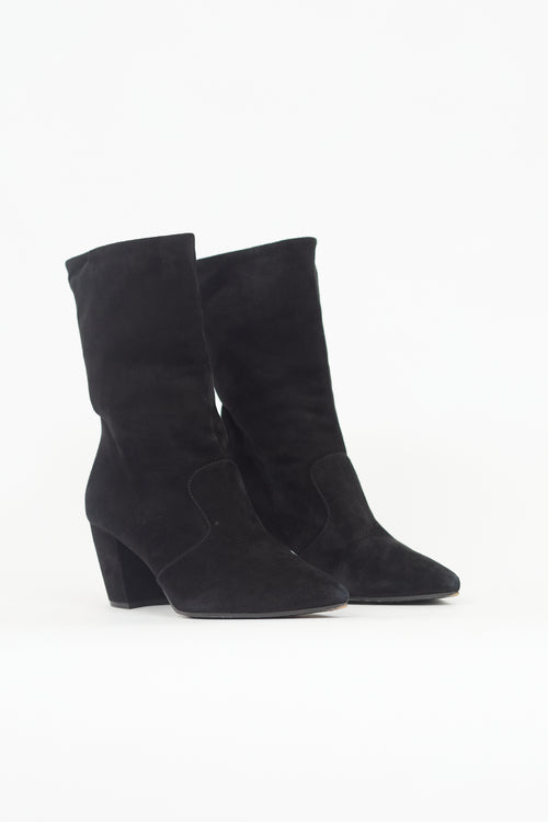 Prada Suede Calf Boot