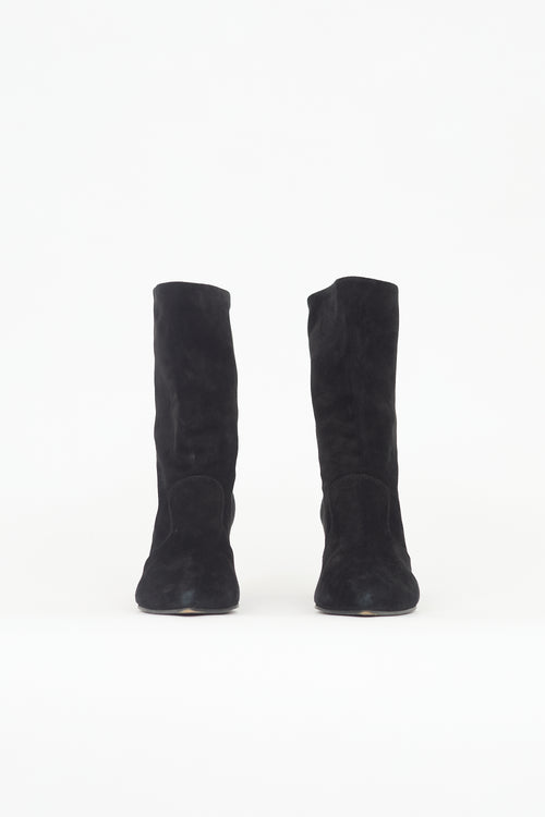 Prada Suede Calf Boot