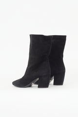 Prada Suede Calf Boot