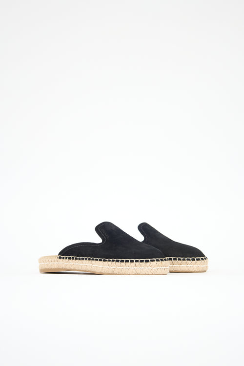 Prada Suede Espadrille Mule