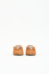 Prada Suede Pointed Toe Mule