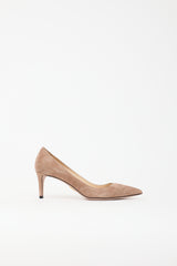 Prada Suede Pointed Pump