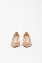 Prada Suede Pointed Pump