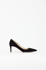 Prada Suede Pointed Pump