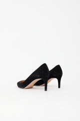 Prada Suede Pointed Pump
