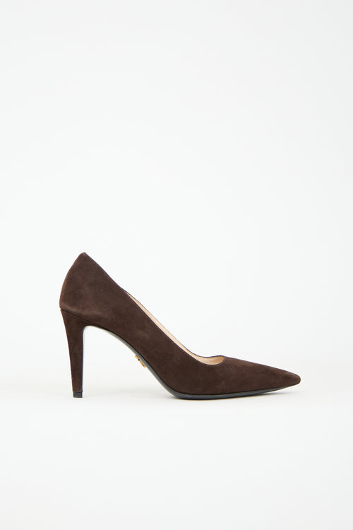 Prada Suede Pump
