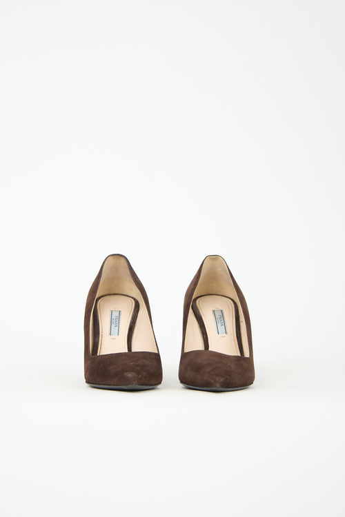 Prada Suede Pump