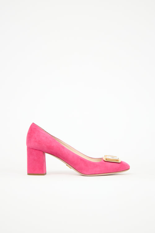 Prada Suede Pump