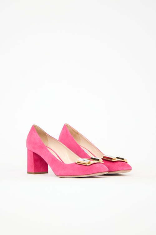 Prada Suede Pump