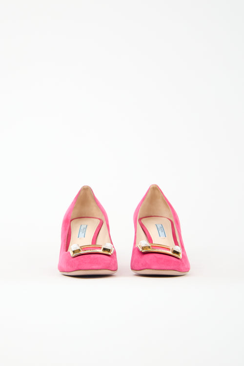 Prada Suede Pump