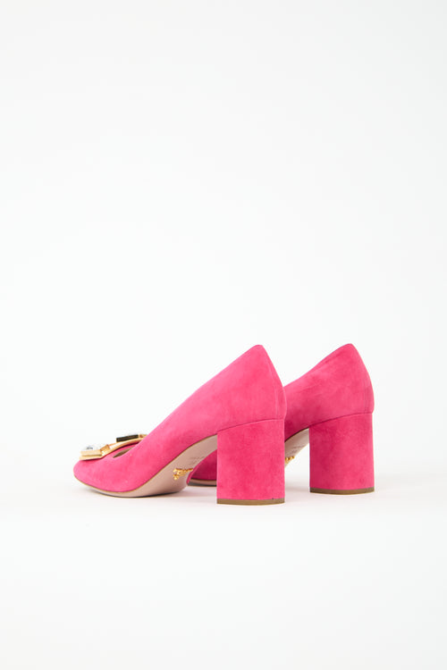 Prada Suede Pump